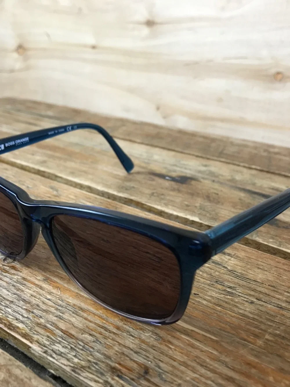 Hugo Boss Orange BO 0077 S3L Blue Sunglasses 135mm 5